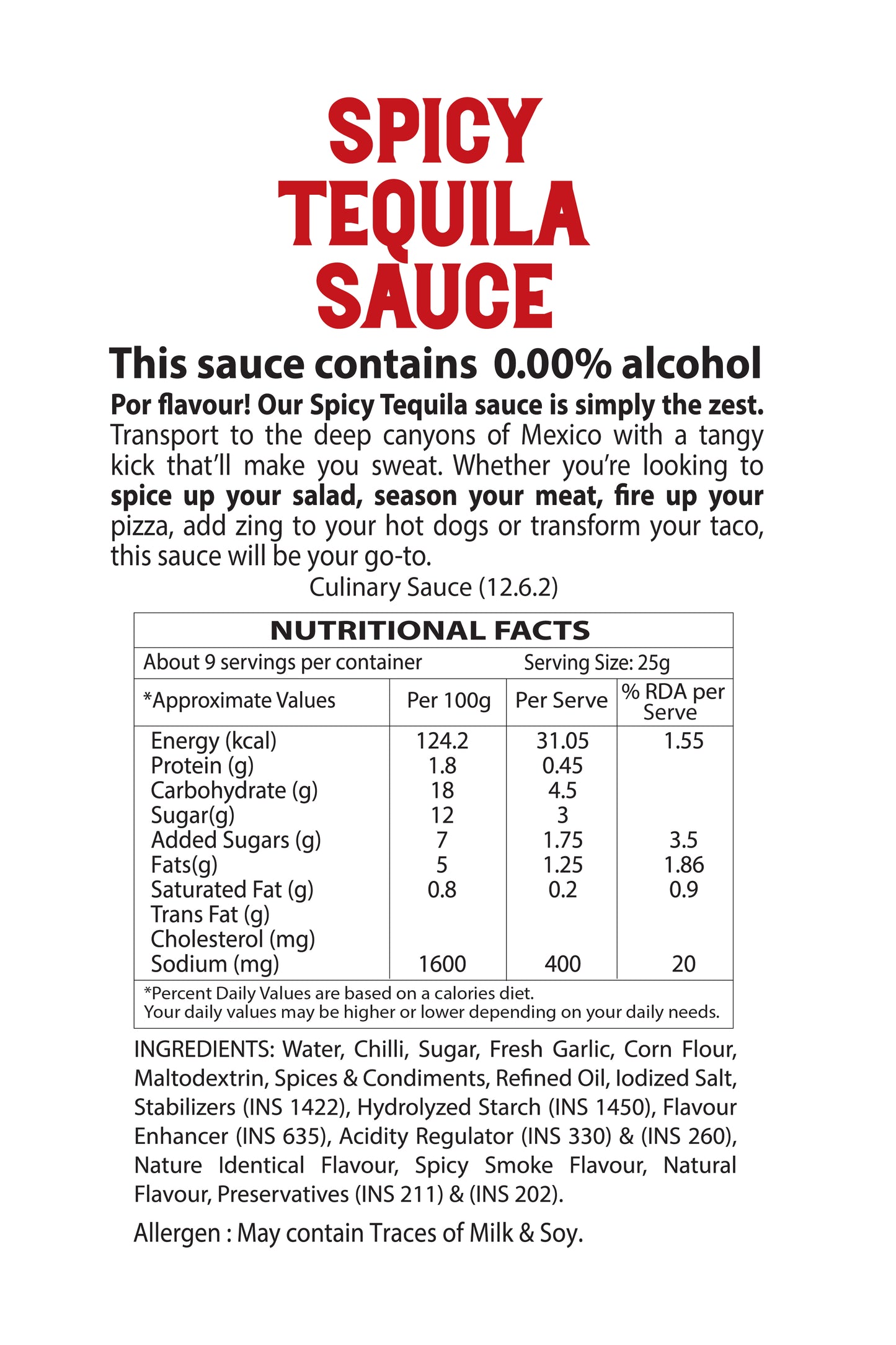 Sakaza Sauce Combo | Non-Alcoholic Spicy Tequila & Fireball Vodka Sauce Gourmet Sauces