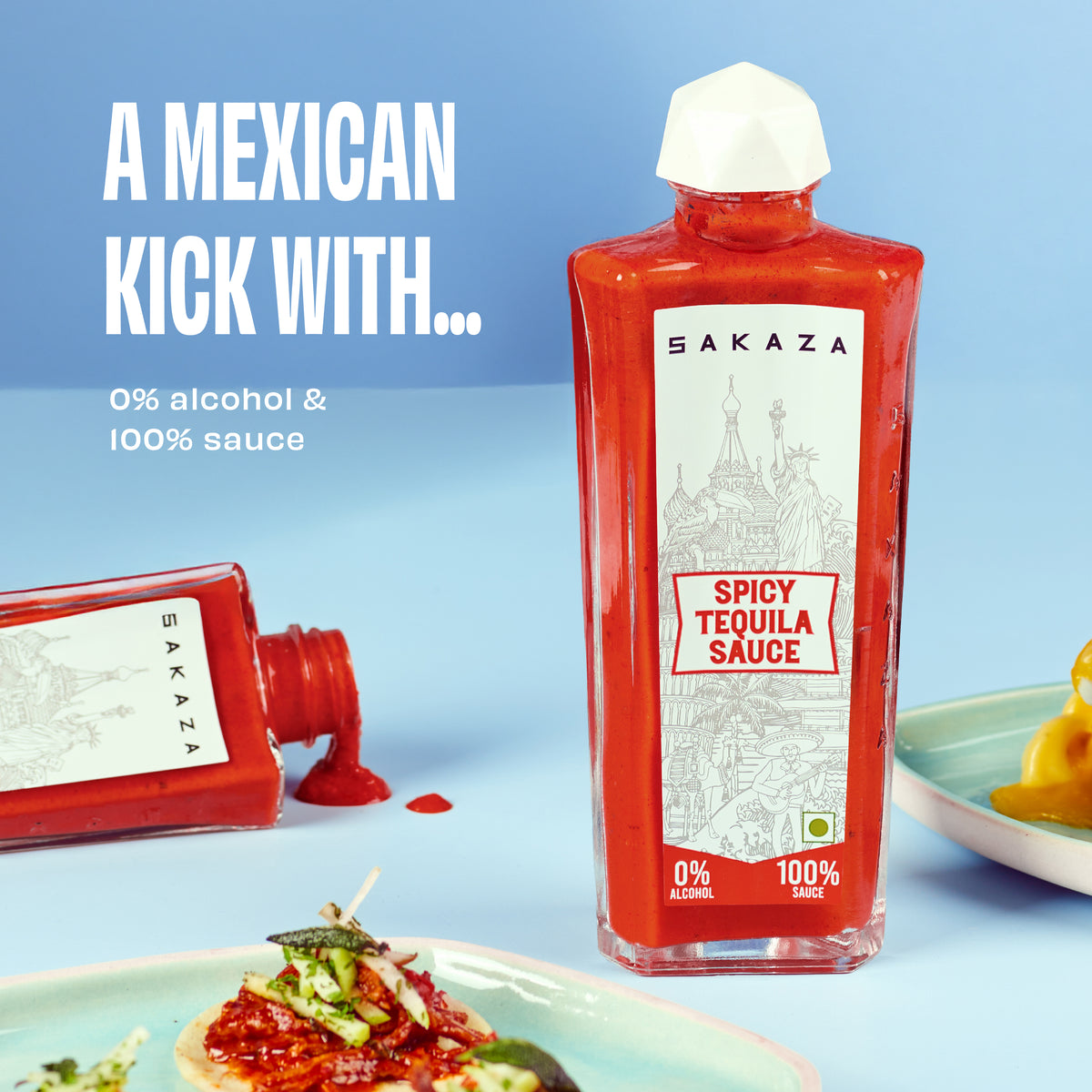 SAKAZA Spicy Tequila Sauce & Wasabi Gin Sauce (Combo)