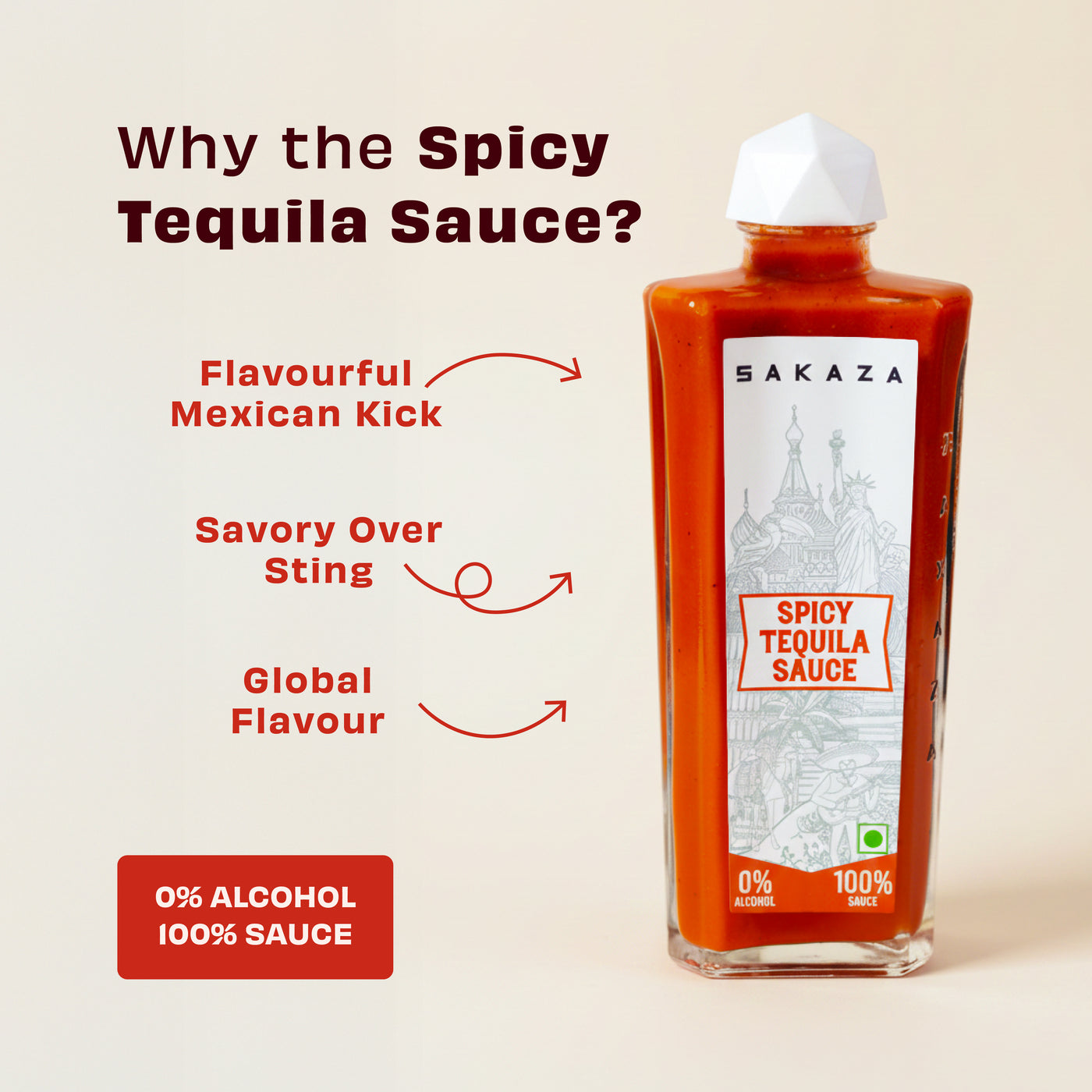 Sakaza 2 Noodles Thai Fire, Malaysian Curry & 1 Spicy Tequila Sauce