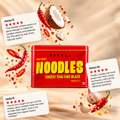 Noodle Night Trio – Tequila Edition | 2 Noodles + Spicy Tequila Sauce