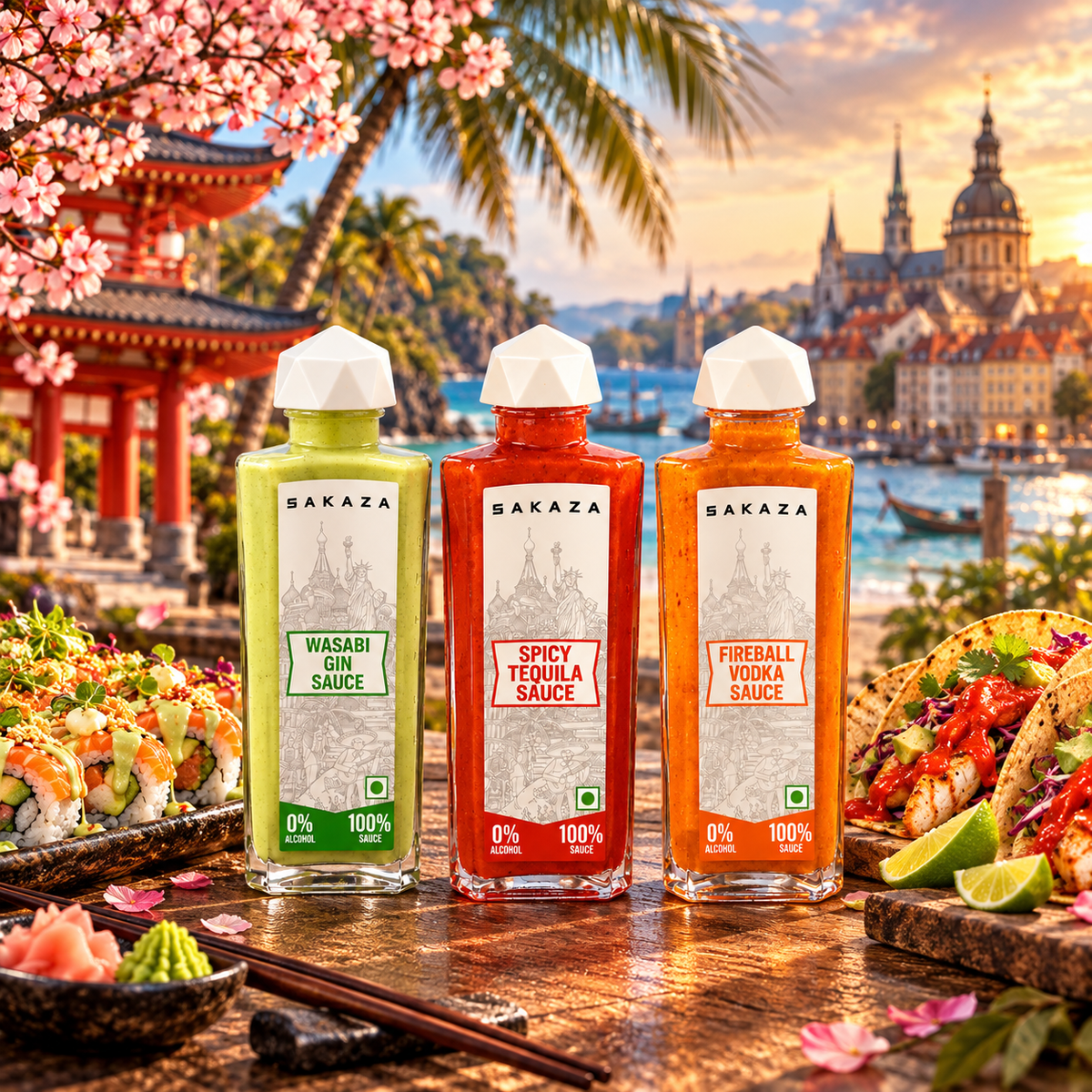 The Spirit Cabinet | 3 Sauces + Singapore Street Style Noodles