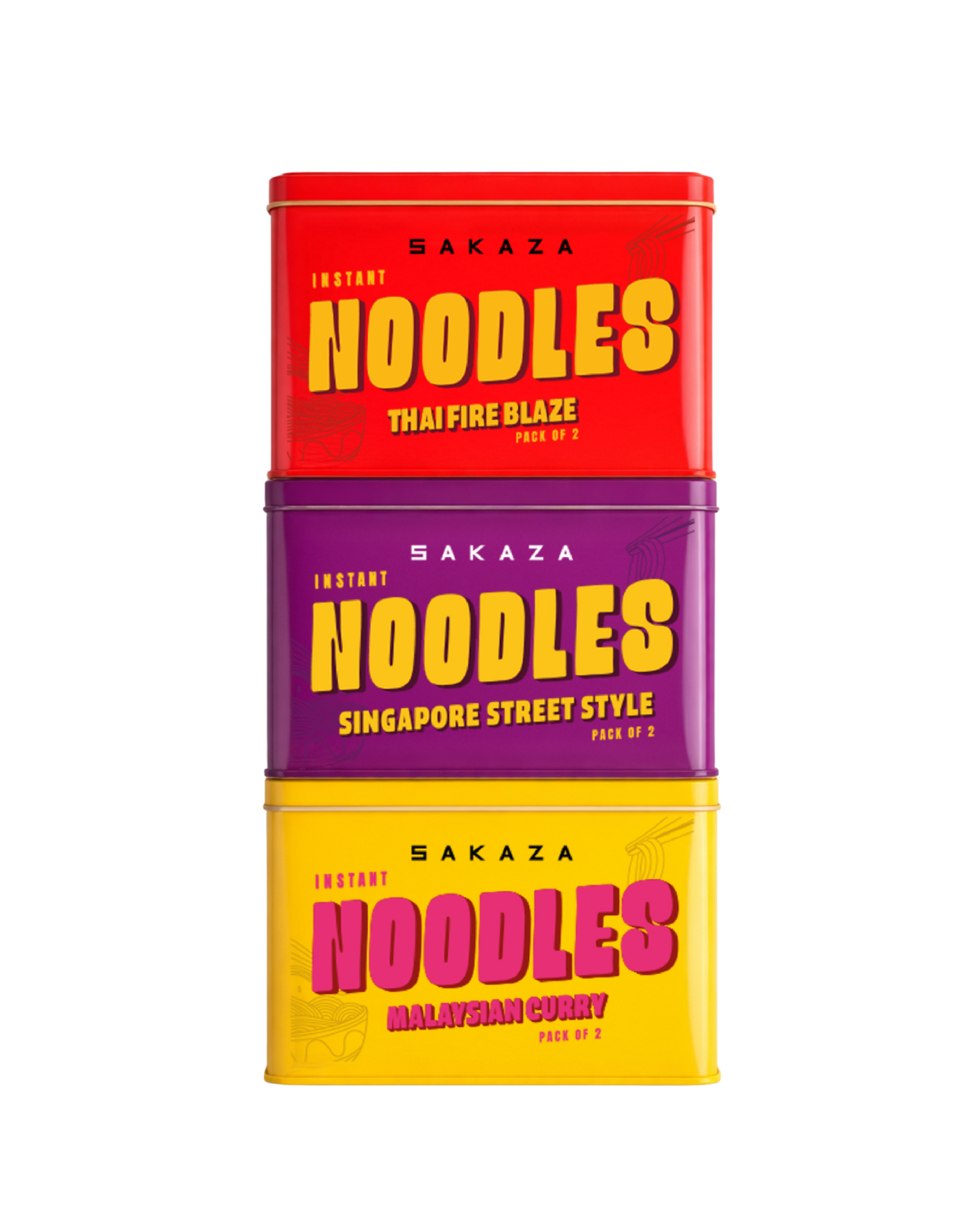 Sakaza Noodles Pack of 3