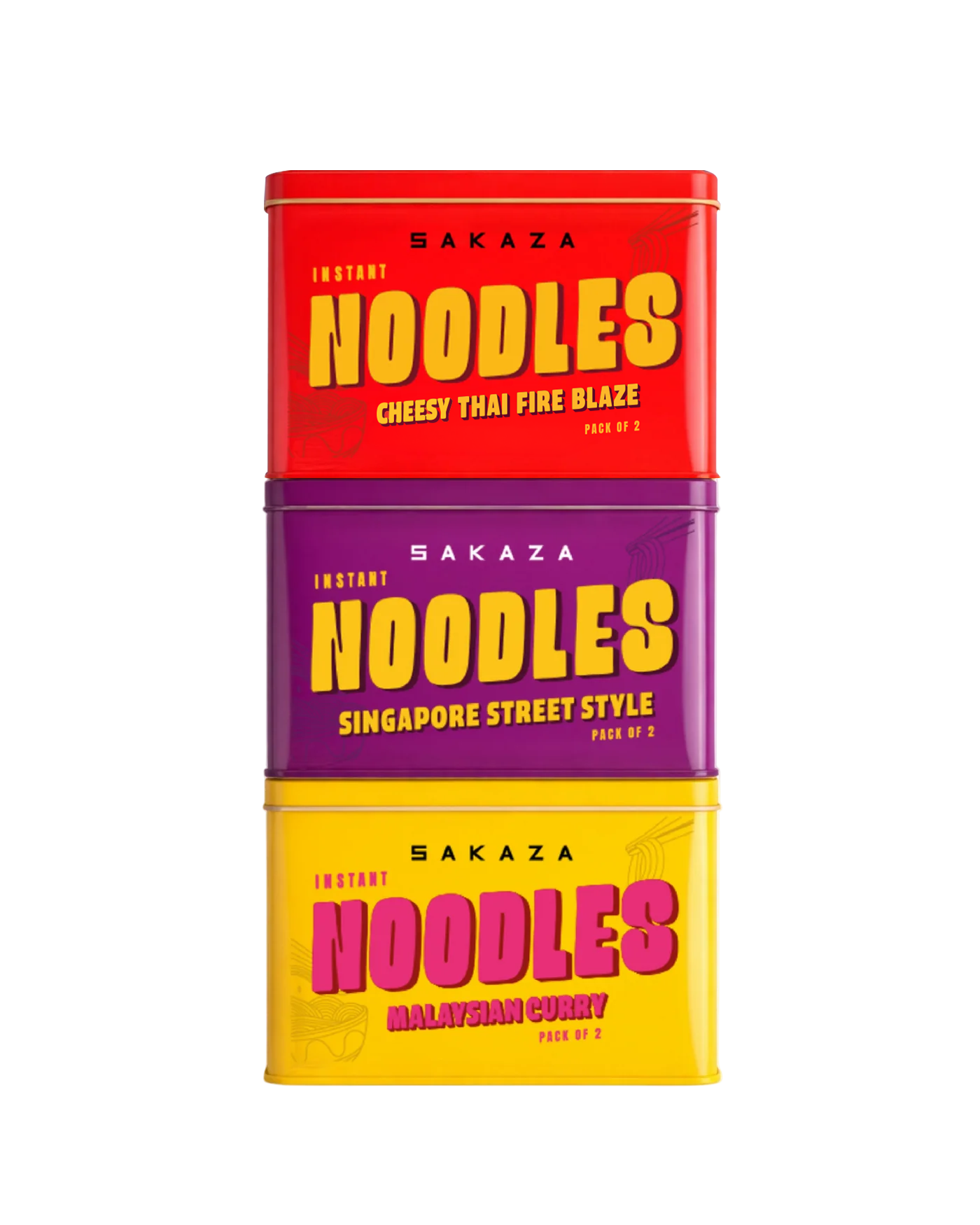 Sakaza Noodles Pack of 3