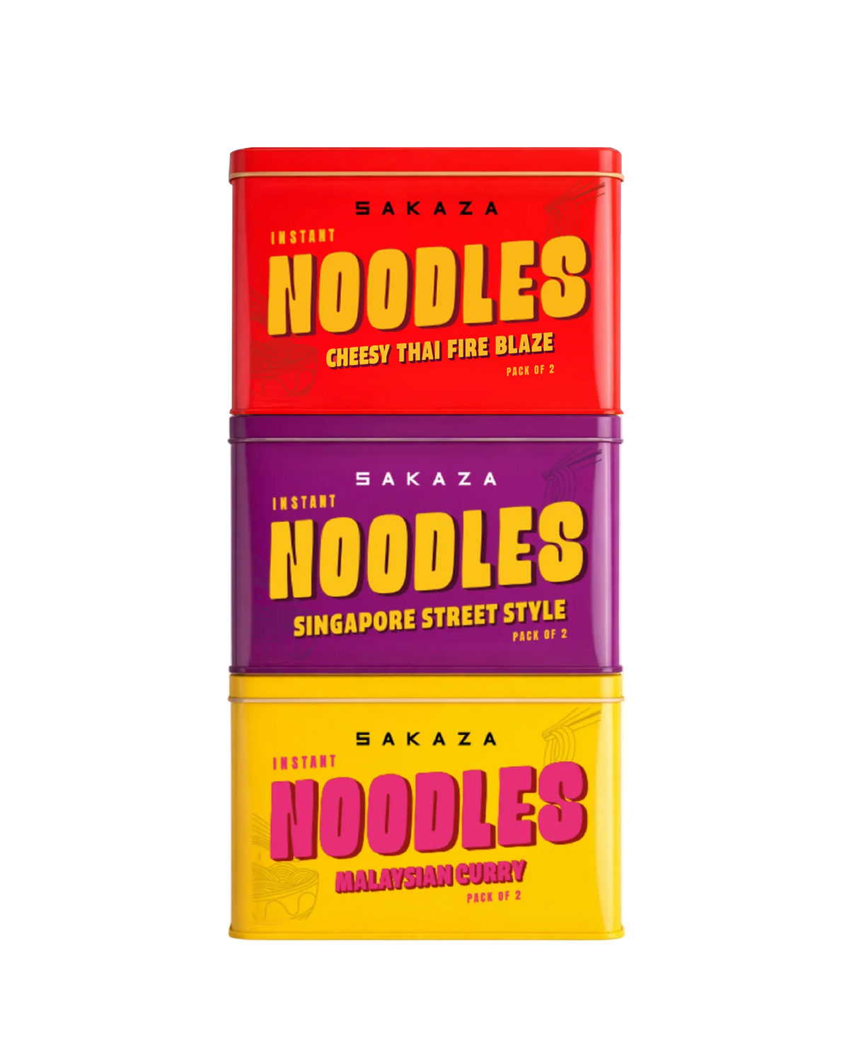 Sakaza Noodles Pack of 3
