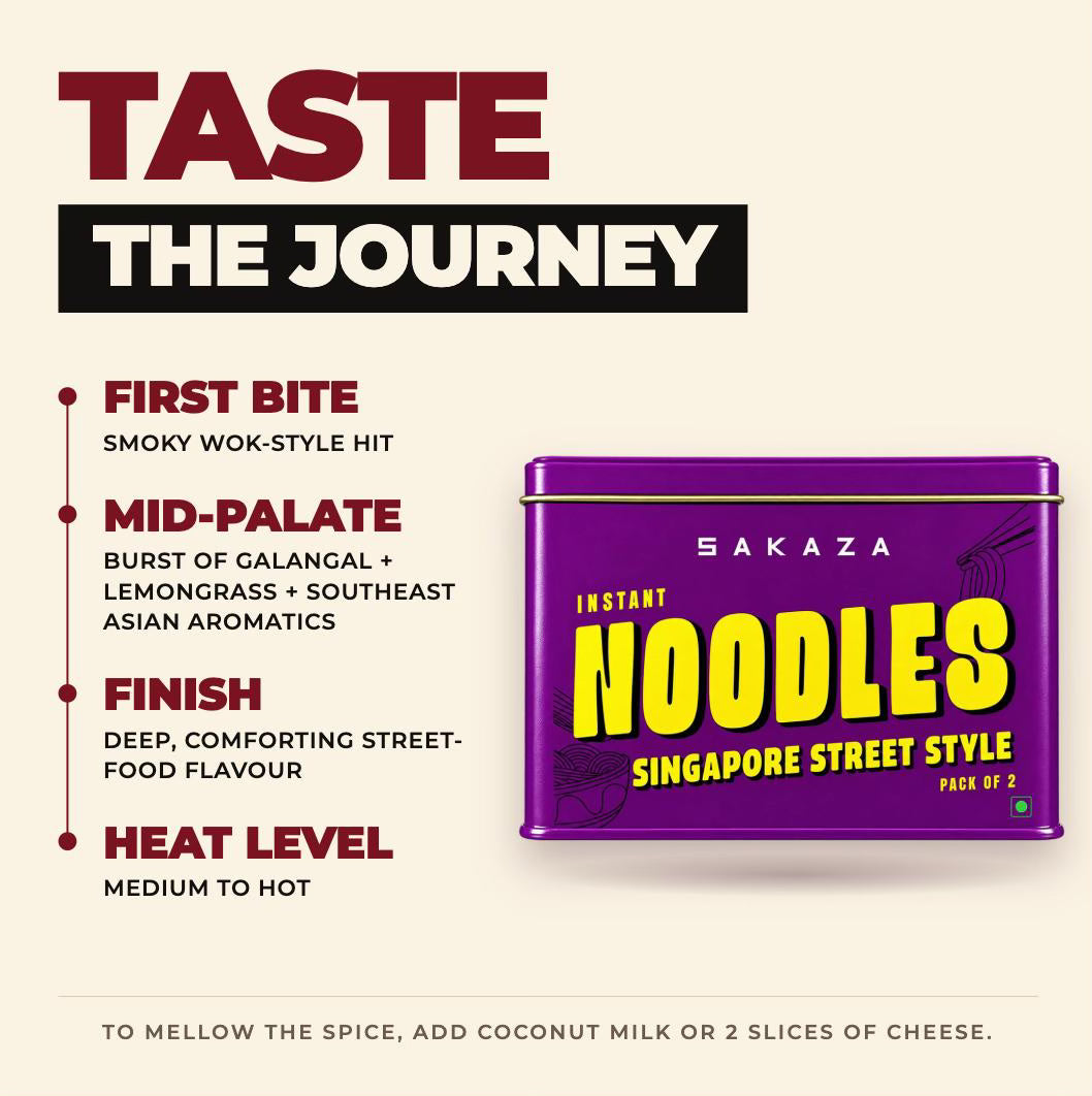 The Spirit Cabinet | 3 Sauces + Singapore Street Style Noodles