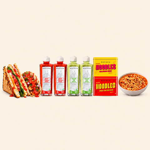 The Sauce Cellar | 4 Sauces + 2 Noodles