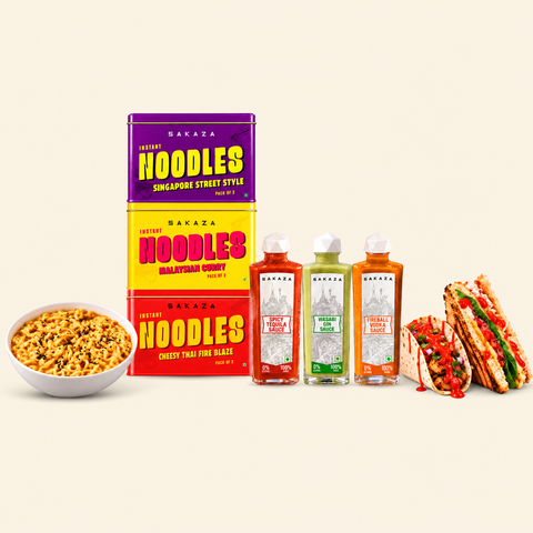 The Complete Sakaza | All 3 Noodles + All 3 Sauces