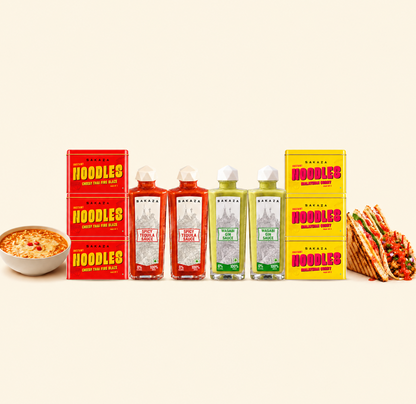 The Full Sakaza Stock-Up | 6 Noodles + 4 Sauces