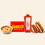 Fire Shot Combo | Cheesy Thai Fire Blaze Noodles + Spicy Tequila Sauce