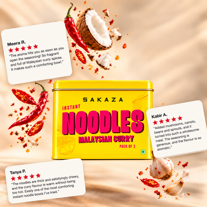 Noodle Night Trio – Tequila Edition | 2 Noodles + Spicy Tequila Sauce