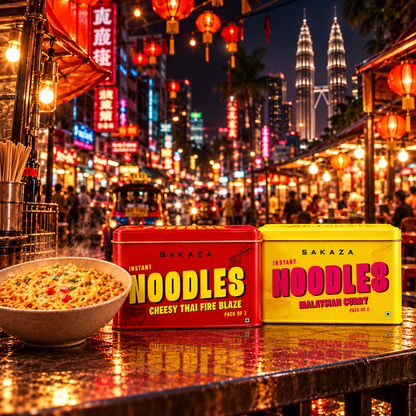 Noodle Night Trio – Tequila Edition | 2 Noodles + Spicy Tequila Sauce
