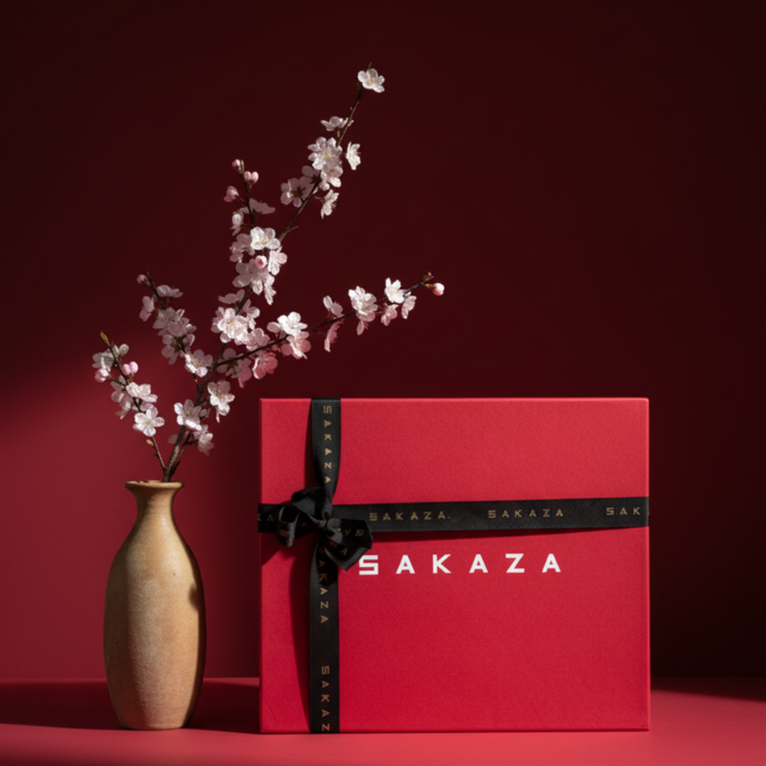 Sakaza Signature Collection: Non-Alcoholic Spirit-Inspired Sauces & Gourmet Noodle Gift Set