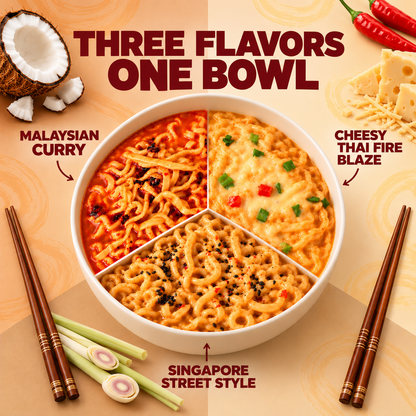 The Noodle Trio | All 3 Noodles