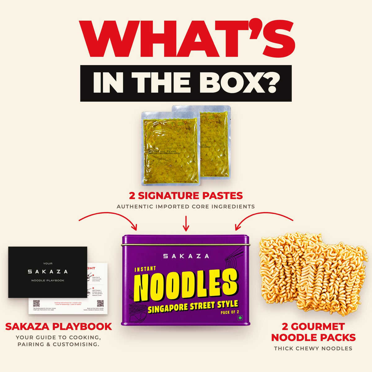 The Spirit Cabinet | 3 Sauces + Singapore Street Style Noodles
