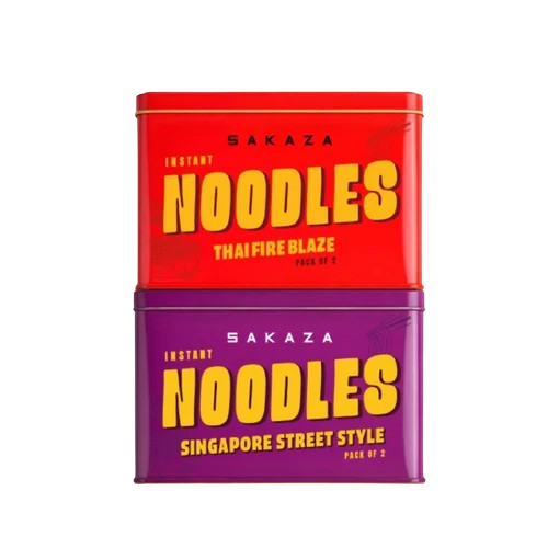 Sakaza Noodles Thai Fire & Singapore Street Pack of 2